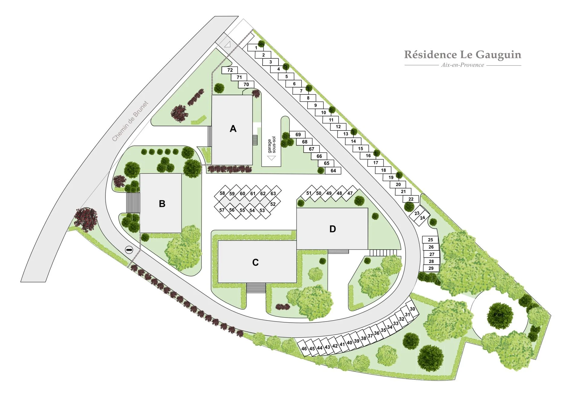 Gauguin plan de masse vegetation 100226